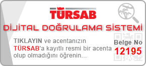 SUNMED Seyahat Acentası Belge Numarası: 12195